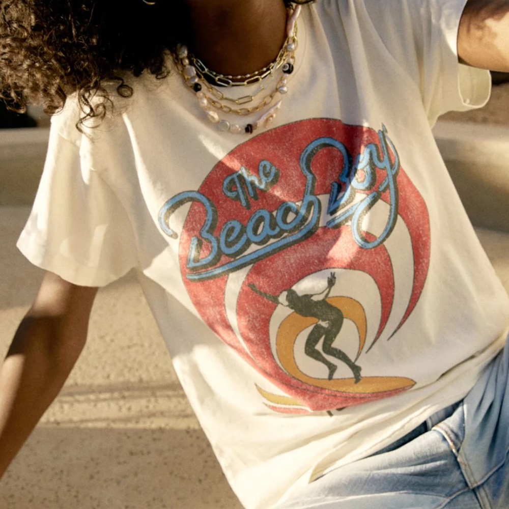 DAYDREAMER BEACH BOYS 1983 TOUR TEE ONE SIZE